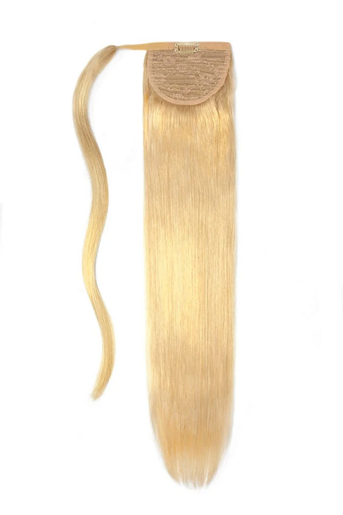 14" Mini Straight Up Wrap Around Ponytail - Image 10