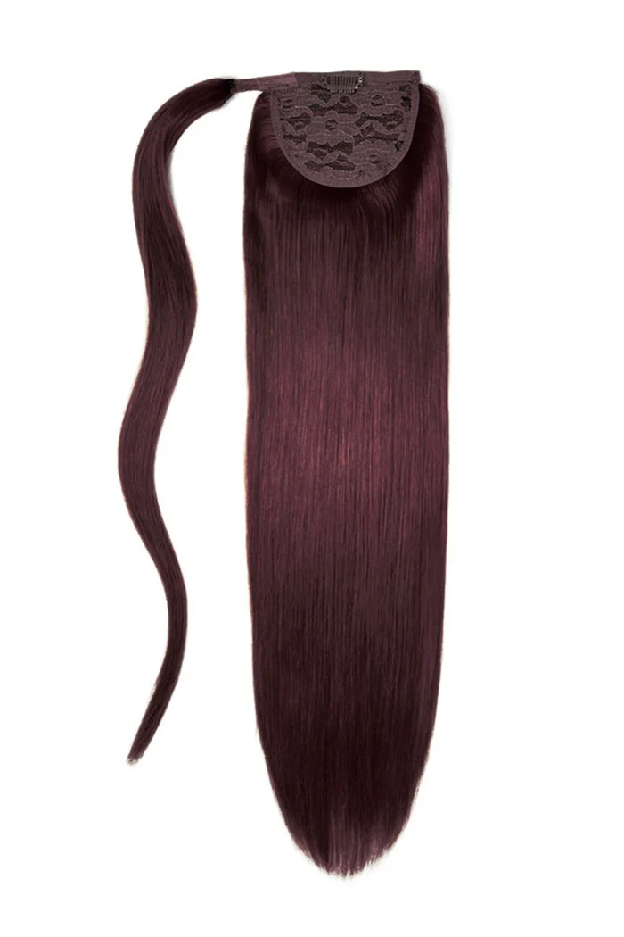20" Classic Straight Up Wrap Around Ponytail - Image 11