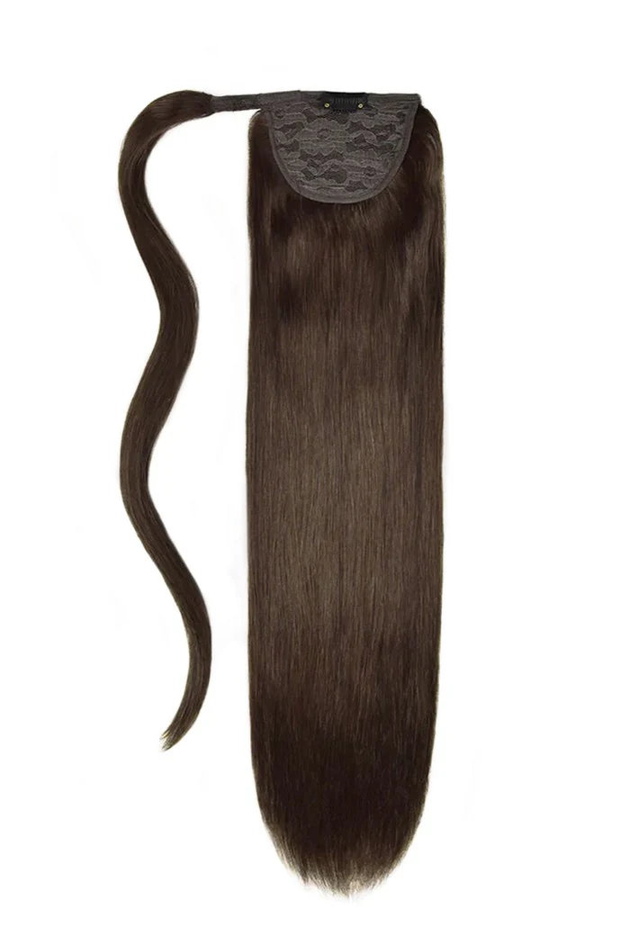 20" Classic Straight Up Wrap Around Ponytail - Image 15