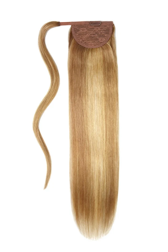 20" Classic Straight Up Wrap Around Ponytail - Image 20