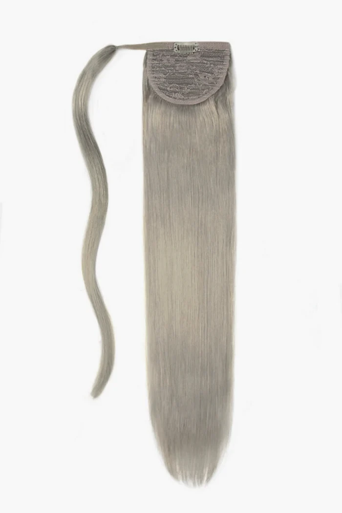 20" Classic Straight Up Wrap Around Ponytail - Image 22