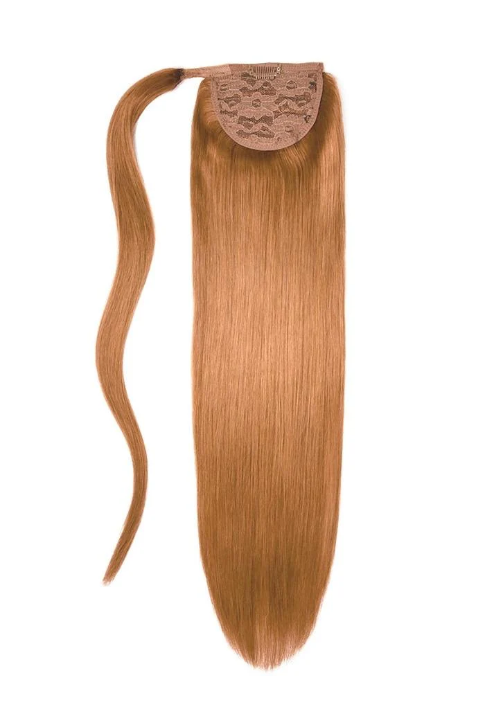 20" Classic Straight Up Wrap Around Ponytail - Image 5
