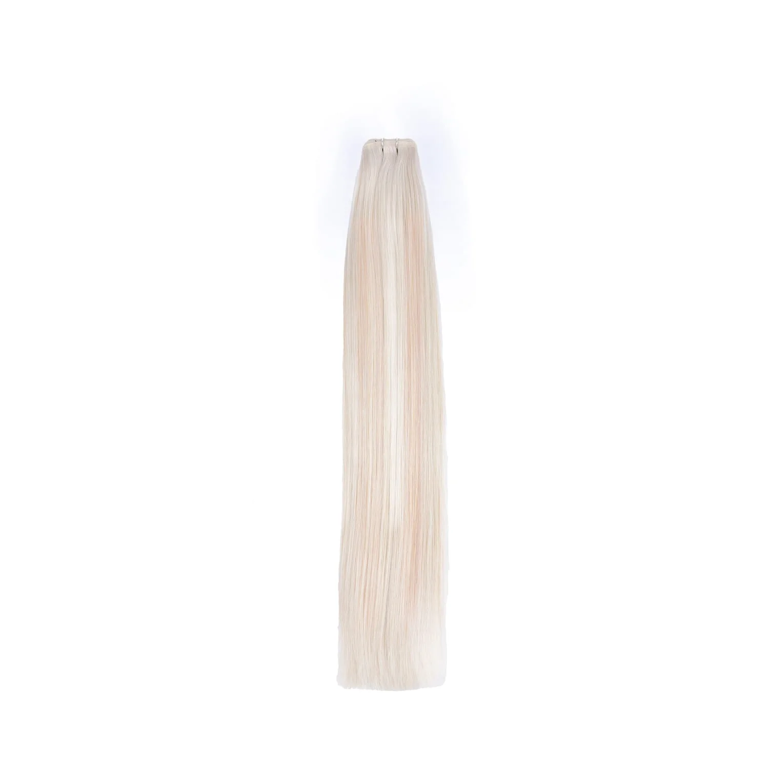 Arctic Blonde Remy Royale Flat Weft Hair Extensions - Image 2