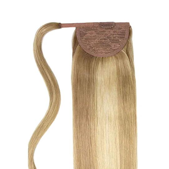 Biscuit Blondey (#18/613) Straight Up Wrap Around Ponytail - Image 2