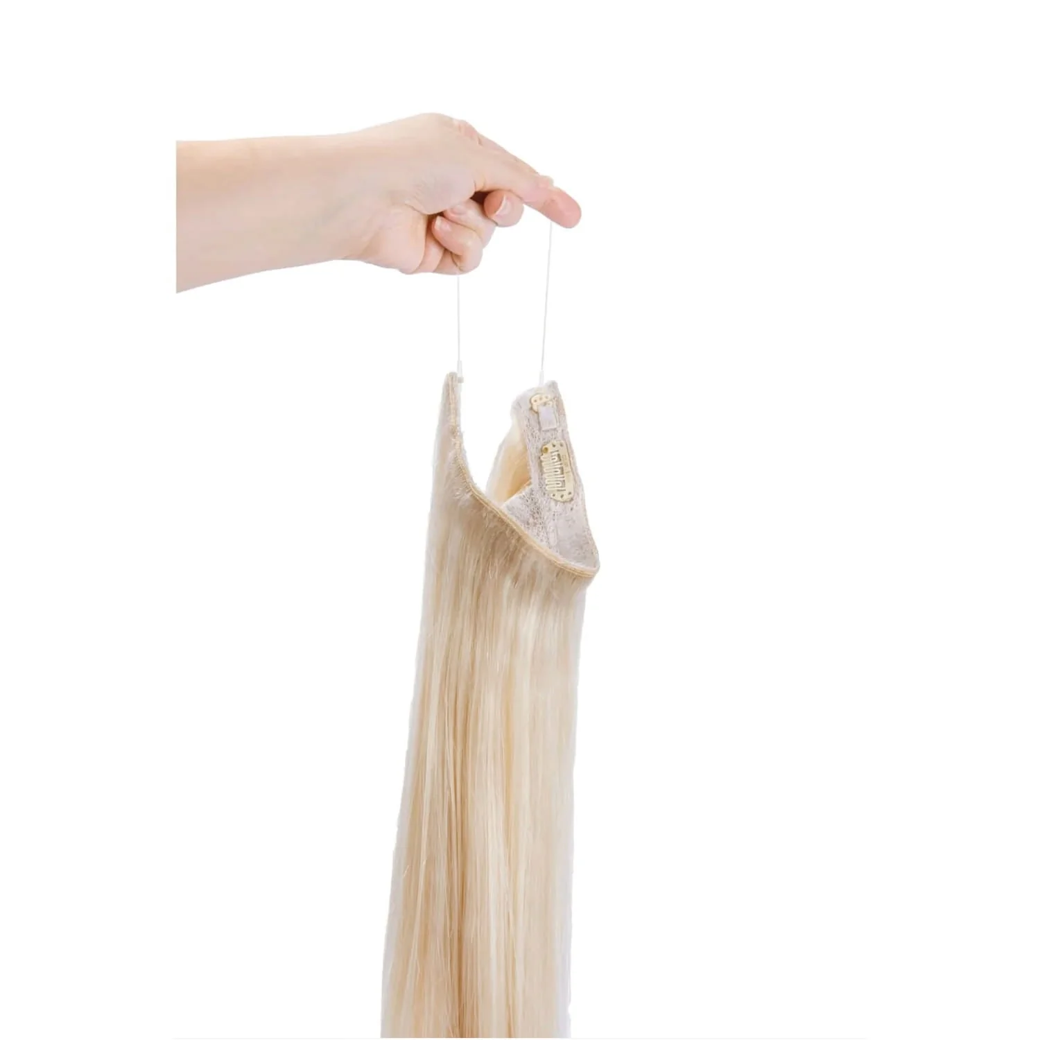 Bleach Blonde (#613) Halo Hair Extensions