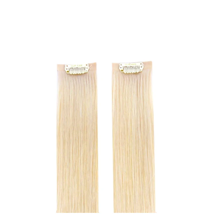 Bleach Blonde (#613) Halo Hair Extensions - Image 3