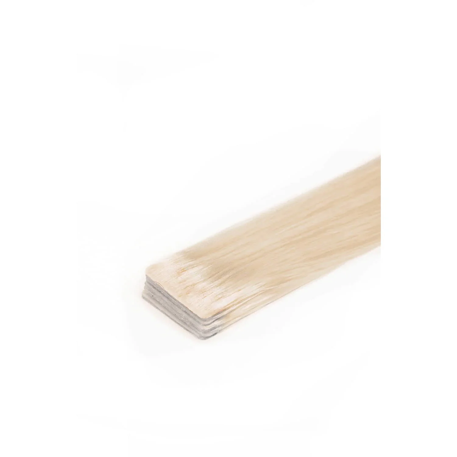 Bleach Blonde (#613) Remy Royale Invisible Tape In Hair Extensions - Image 2