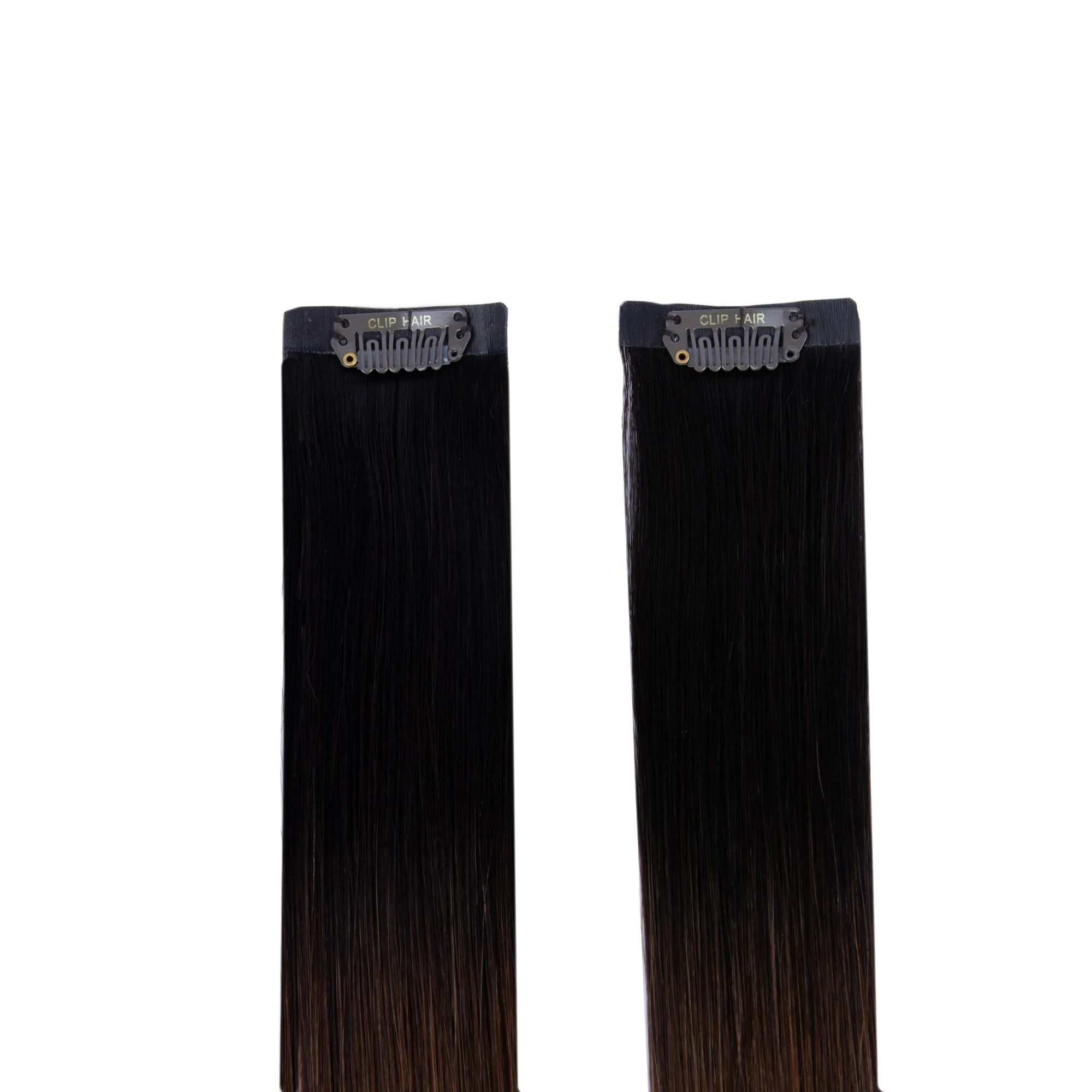Espresso Melt Balayage Halo Hair Extensions - Image 3
