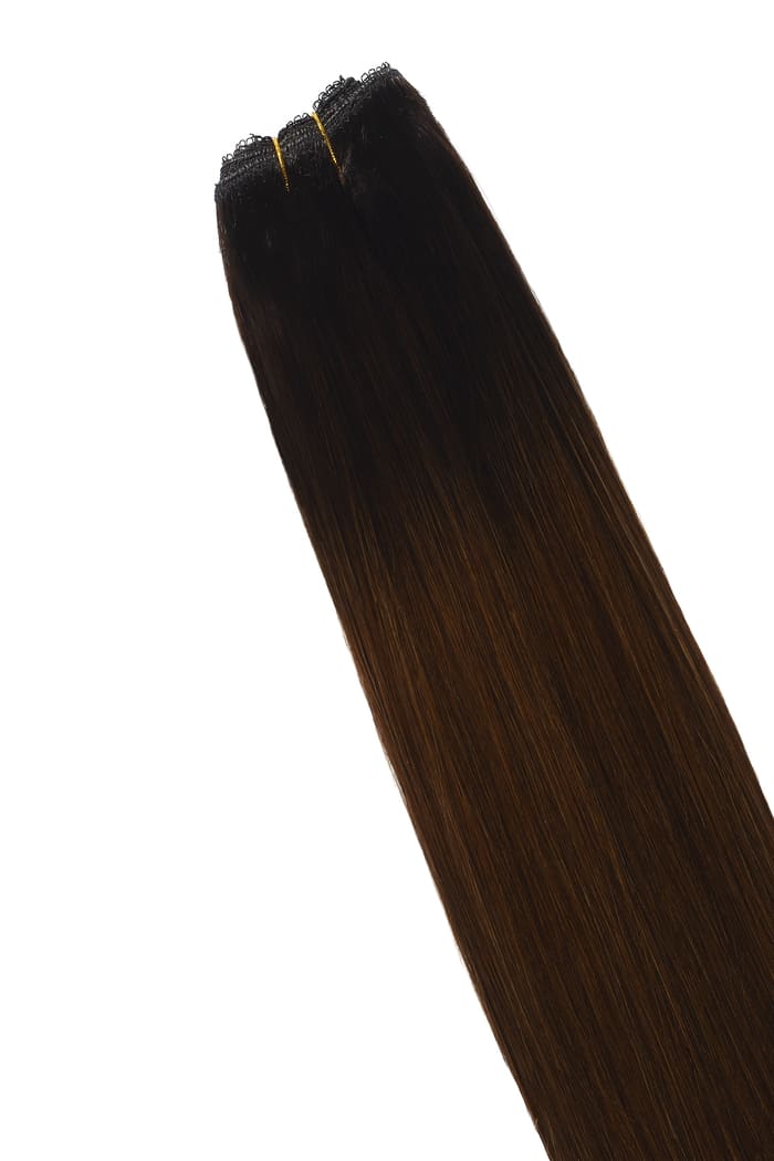 Espresso Melt Balayage Remy Royale Double Drawn Weave Extensions - Image 2
