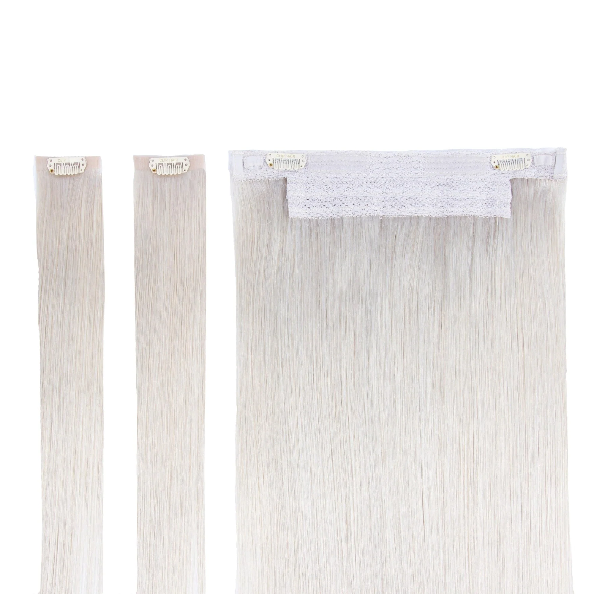 Iceblonde Halo Hair Extensions - Image 2
