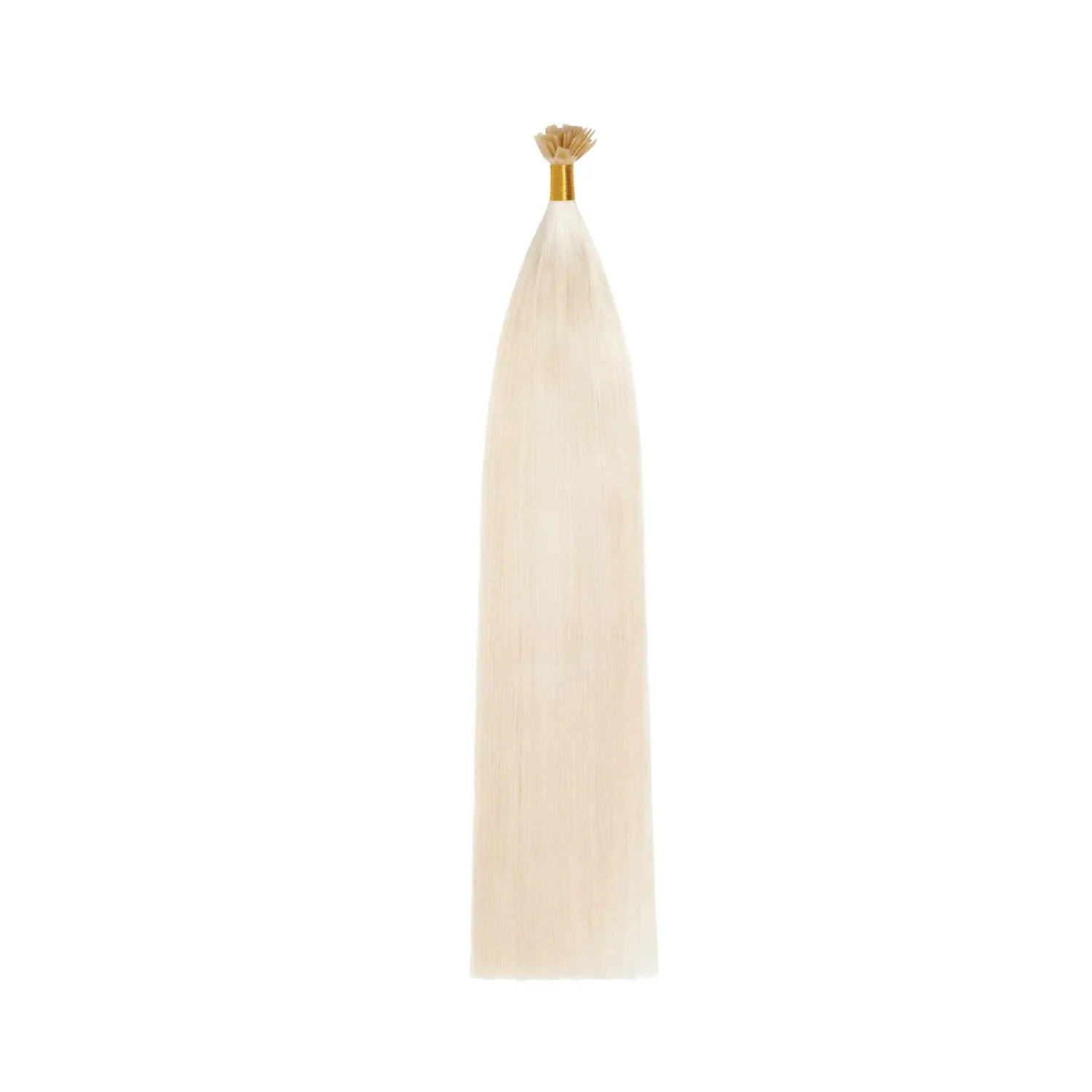 Lightest Blonde (#60) Remy Royale Flat Tip Hair Extensions - Image 2
