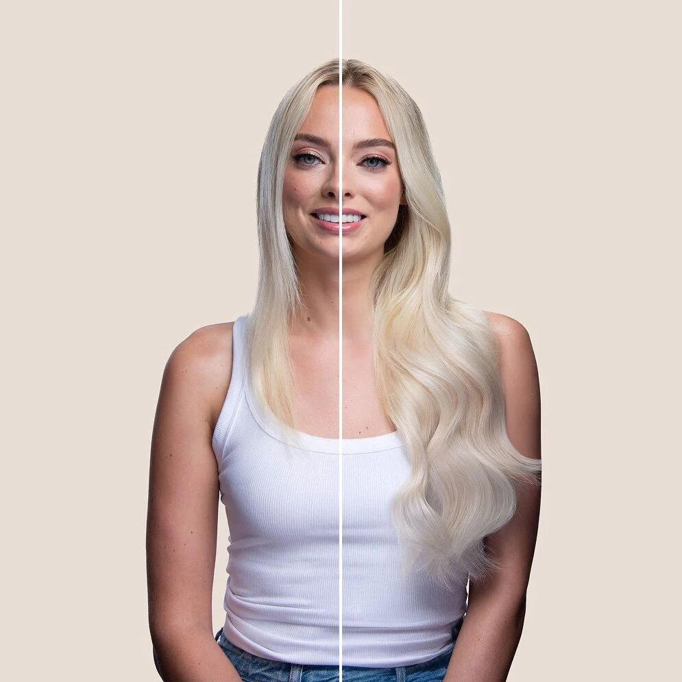 Medium Brown (#4) Halo Hair Extensions - Image 5