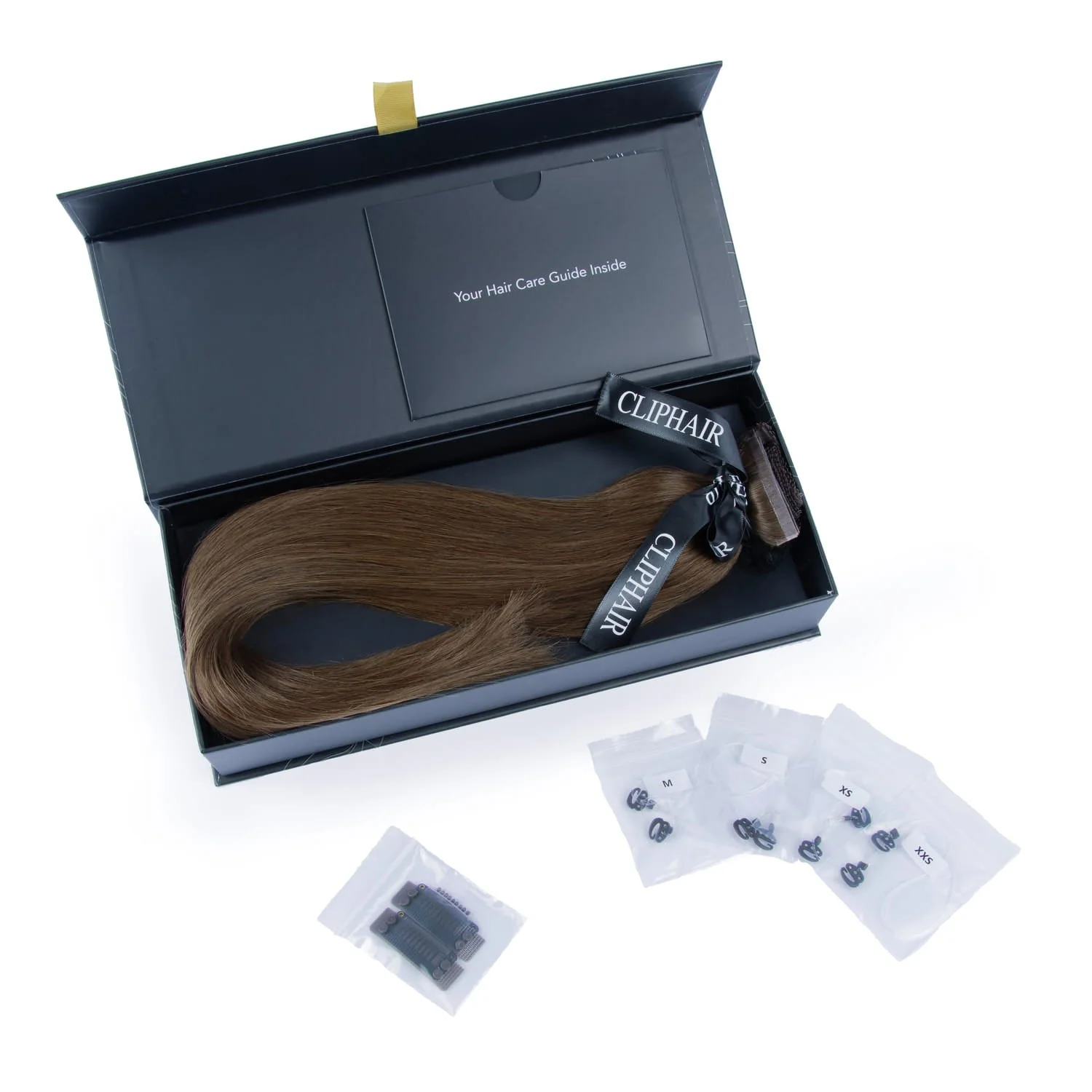 Mousey Brown (#6B) Halo Hair Extensions - Image 4