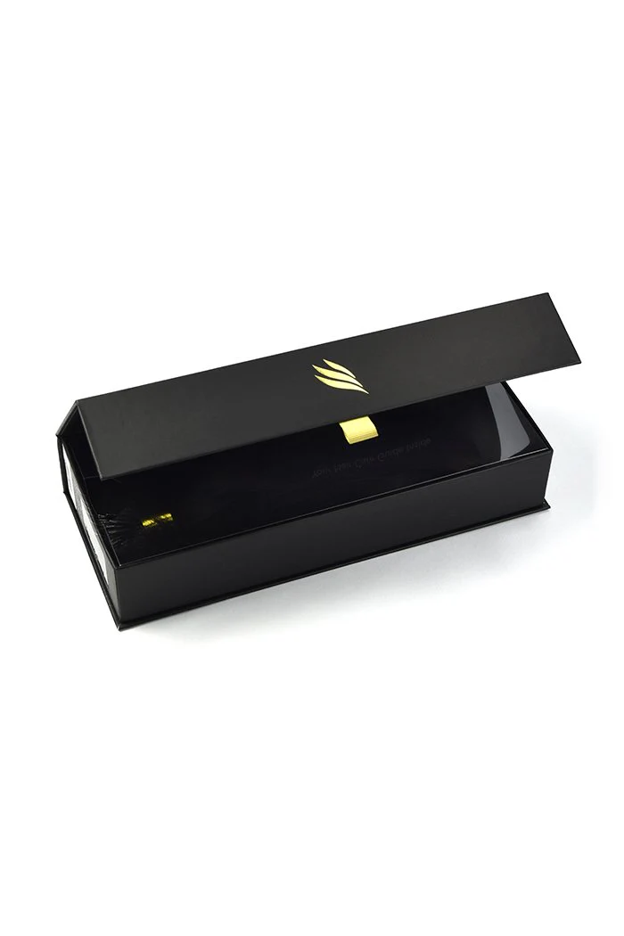 Nano Ring Hair Extensions Double Drawn - Off/Natural Black (#1B) - Image 5