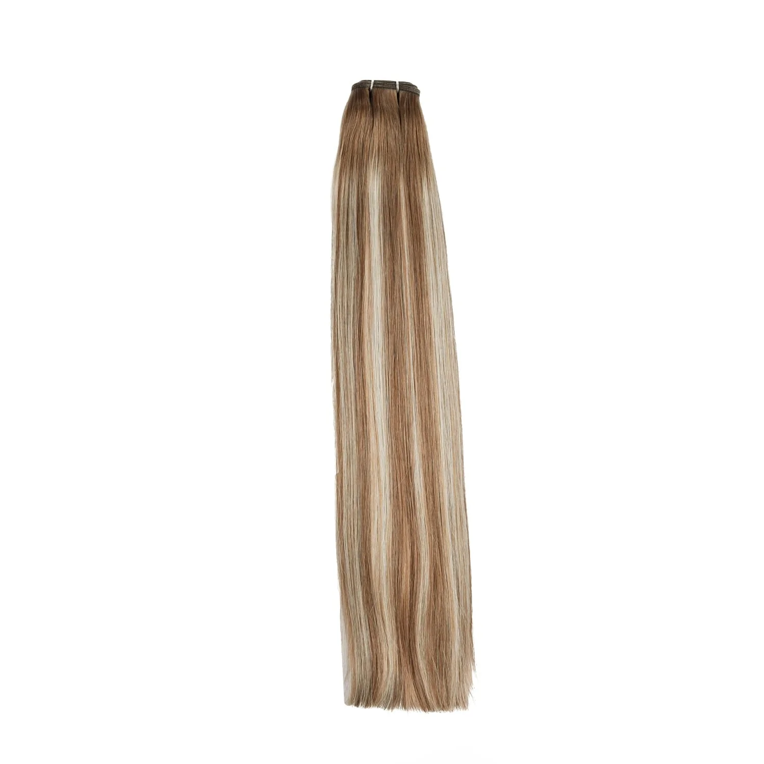 Natural Mocha Melt Remy Royale Flat Weft Hair Extensions - Image 3