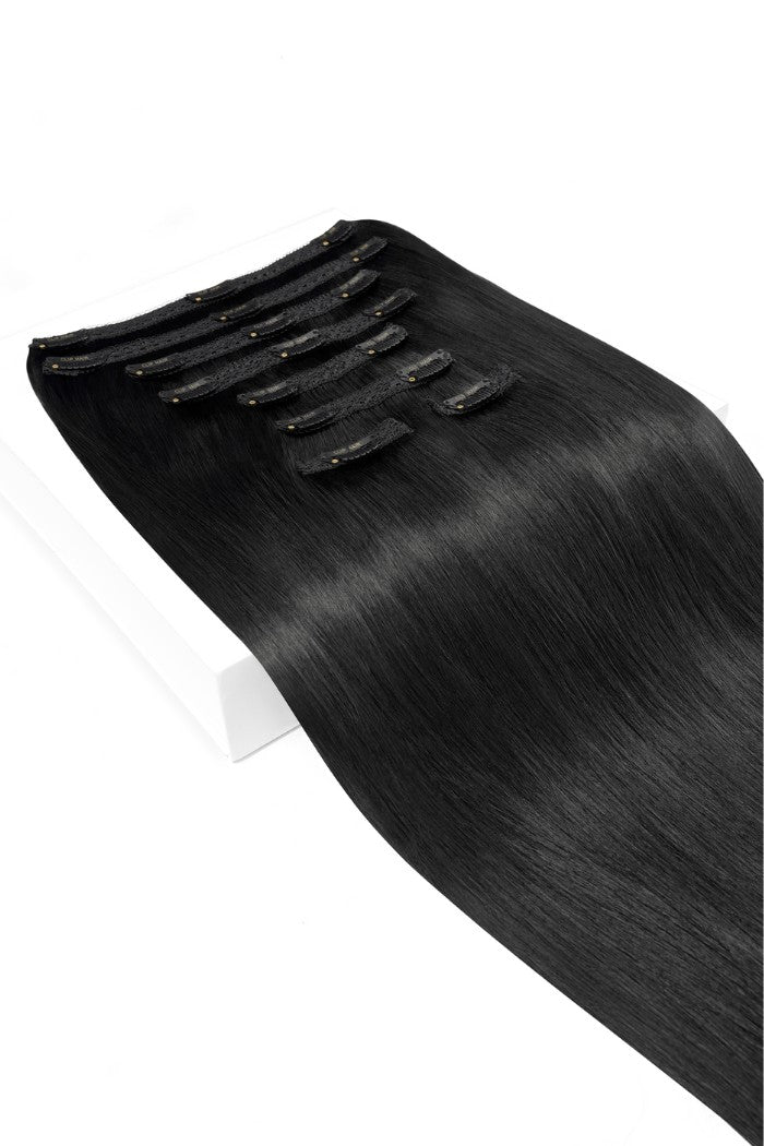 Natural/Off Black (#1B) Ultra-Volume Clip In Full Head Set (240-300G) - Image 2