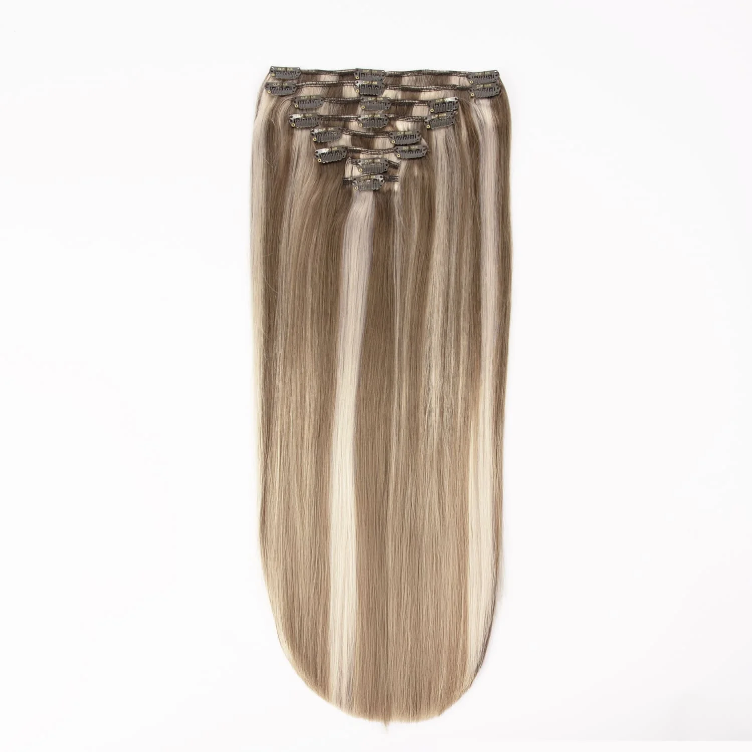 Oak Brondie Full Head Clip In Hair Extensions