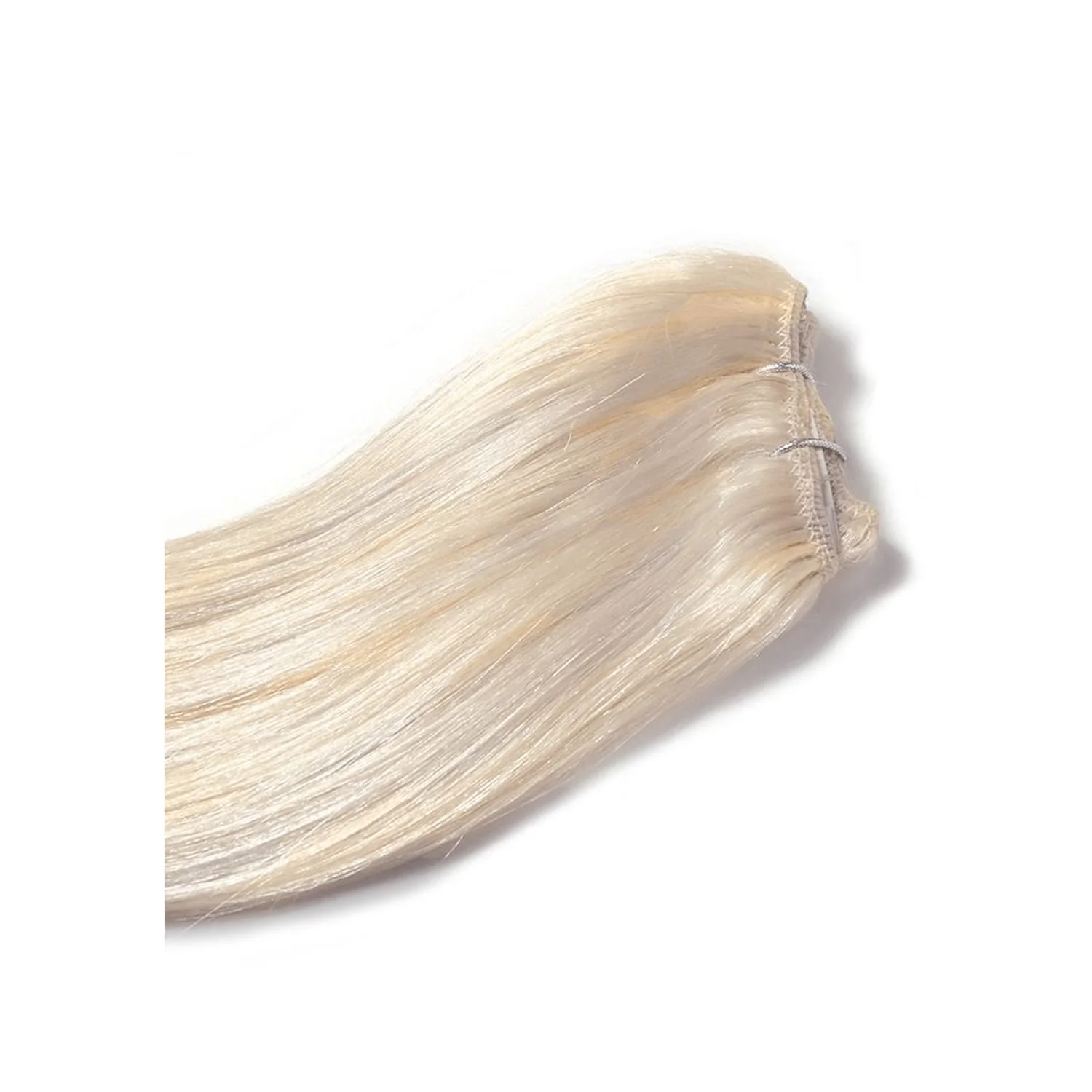 One Piece Remy Clip In Human Hair Extensions #60/SS - Image 2