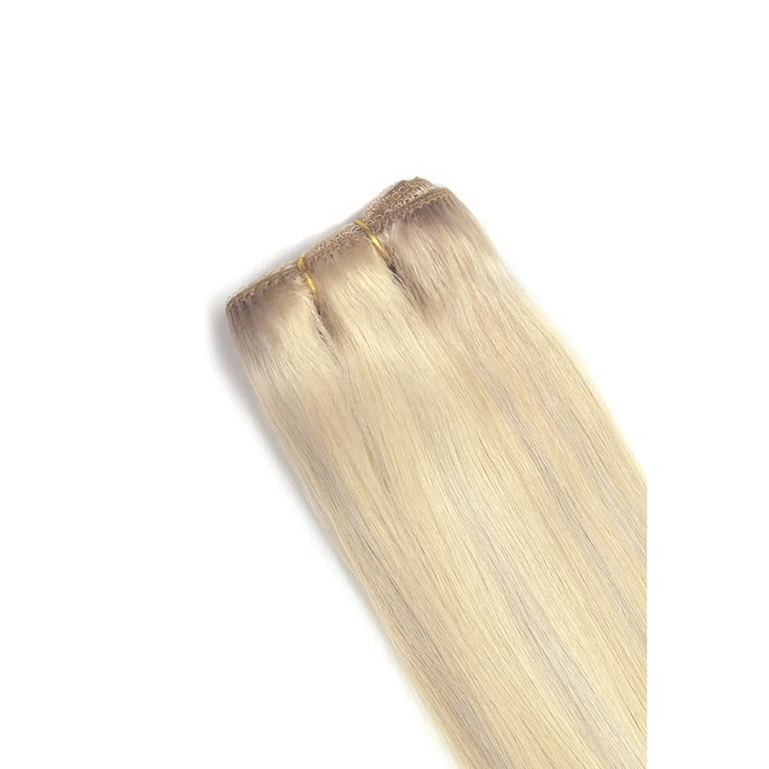 Remy Royale Double Drawn  Human Hair Weft Weave  Extensions - BlondeMe (#60/SS) - Image 2