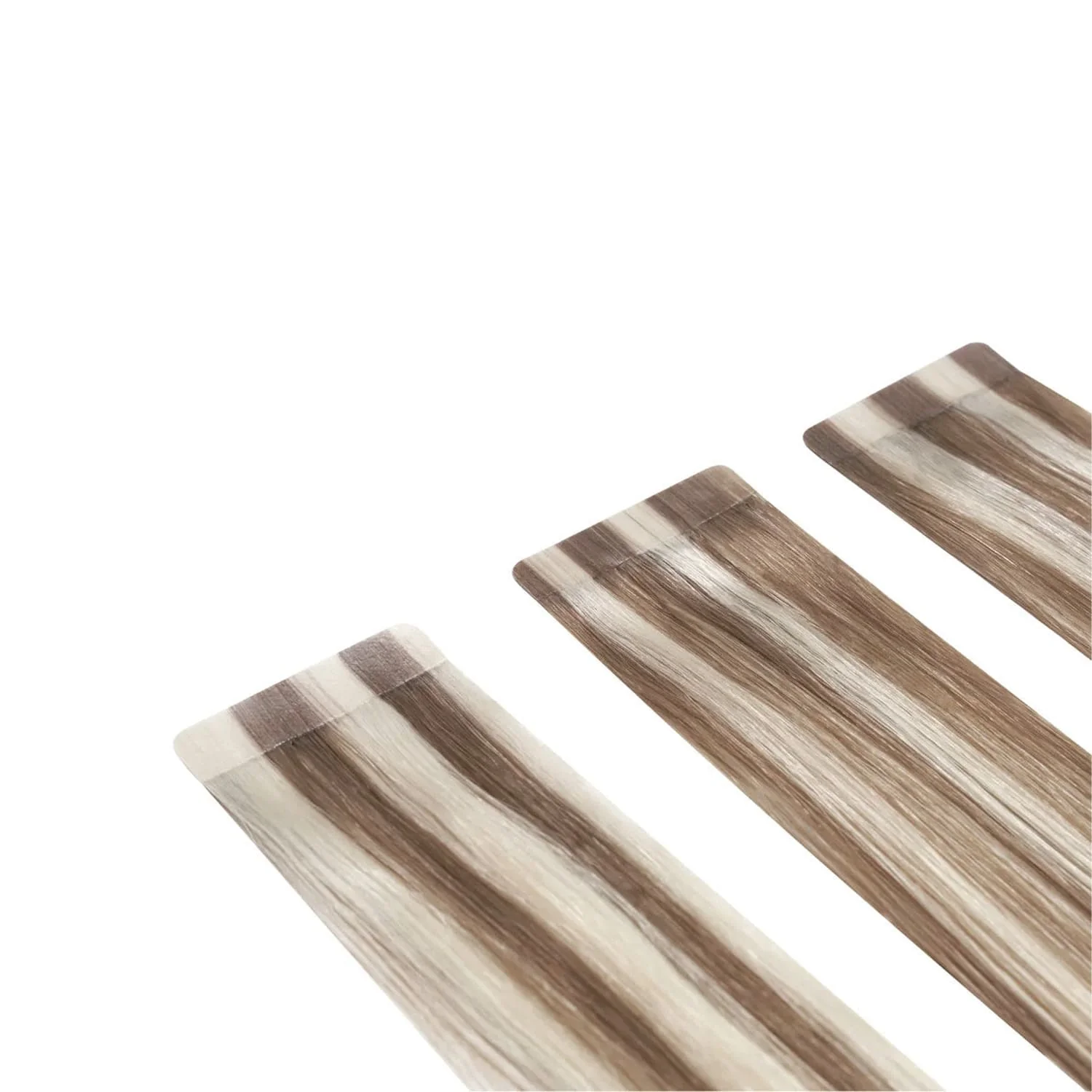 Remy Royale Double Drawn Tape Hair Extensions - Oak Brondie