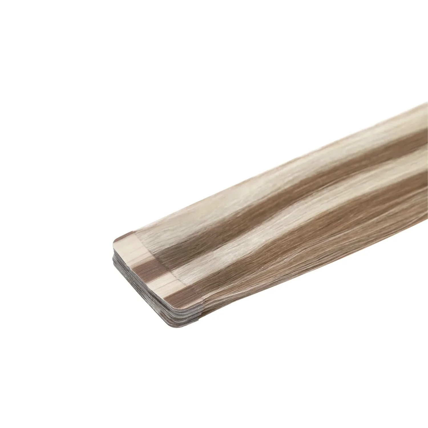 Remy Royale Double Drawn Tape Hair Extensions - Oak Brondie - Image 2