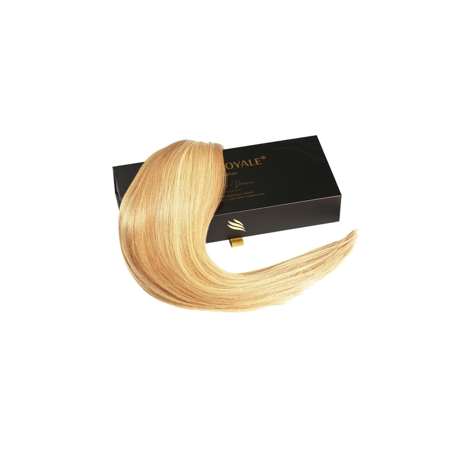 Natural Sandy Blonde (#12/16/613) Remy Royale Double Drawn Weave Extensions - Image 3