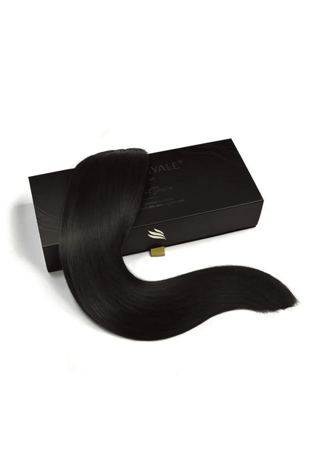 Darkest Brown (#2) Remy Royale Double Drawn Weave Extensions - Image 3