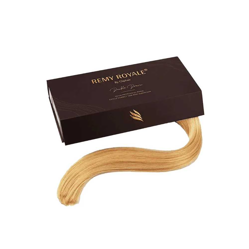 Strawberry/Ginger Blonde (#27) Nano Ring Hair Extensions - Image 2