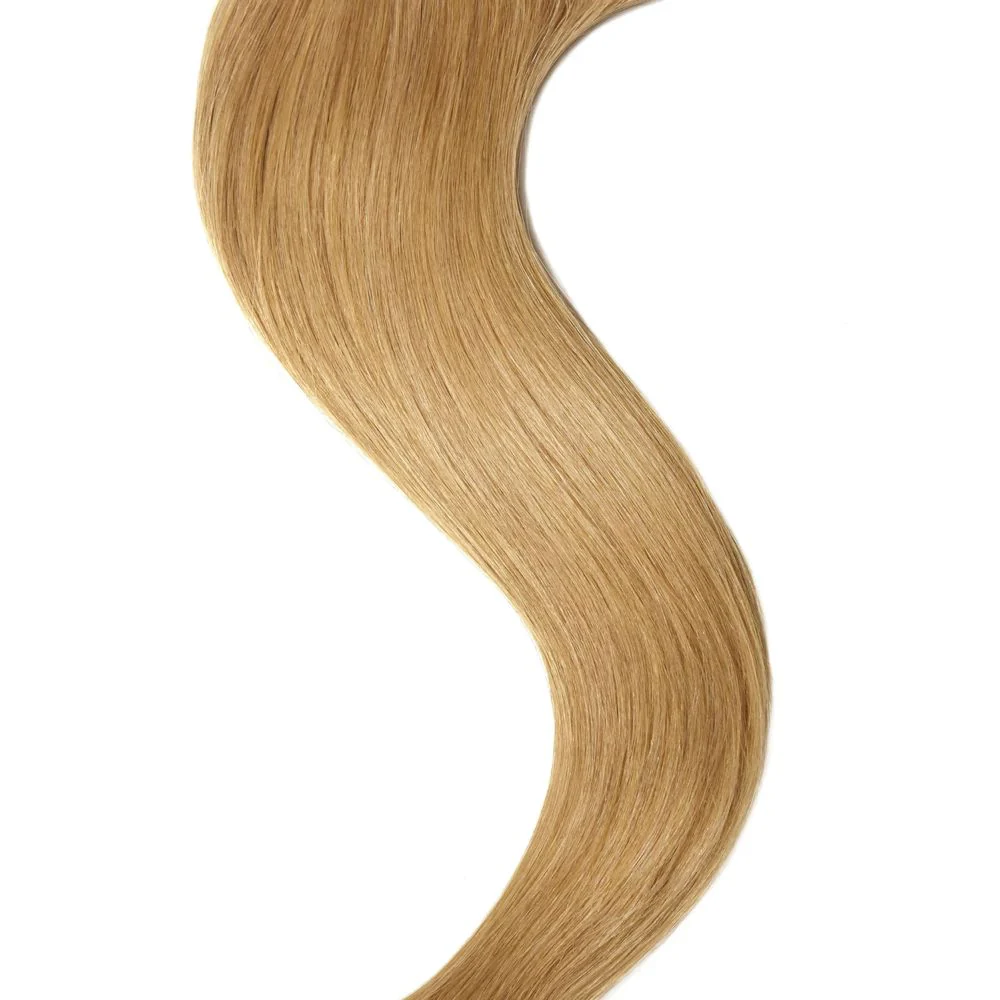 Tape in Remy Human Hair Extensions - Strawberry/Ginger Blonde (#27) - Image 3