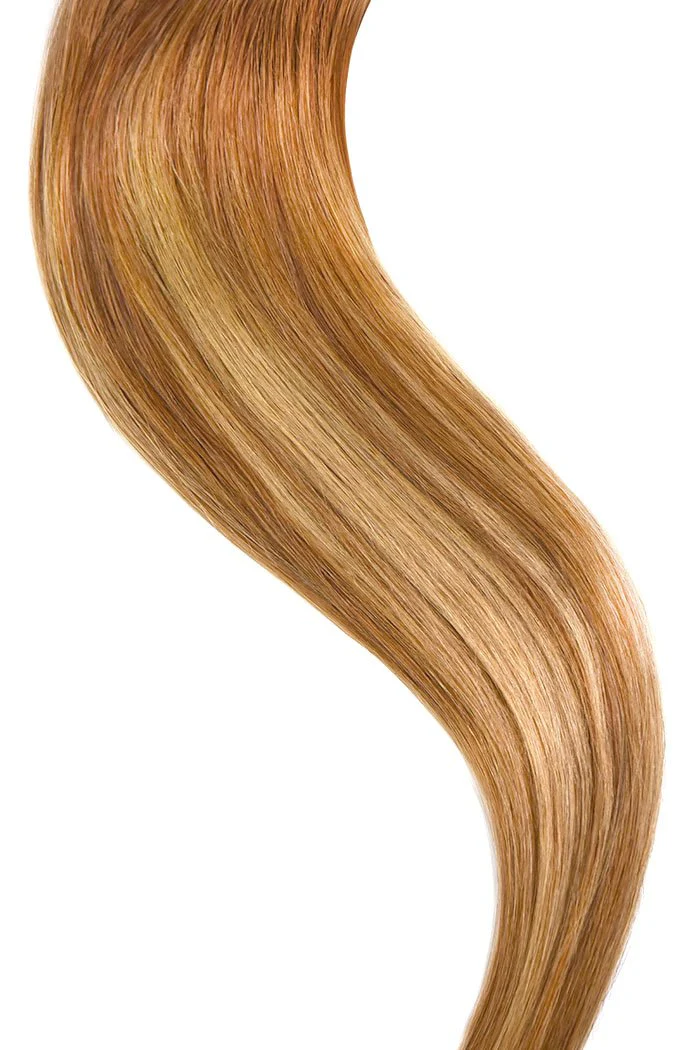Tape in Hair Extensions - Cinnamon Swirl Balayage - Image 2