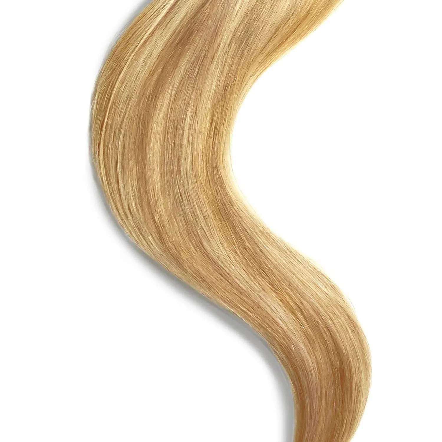 Tape in Remy Human Hair Extensions - Natural Sandy Blonde (#12/16/613) - Image 3