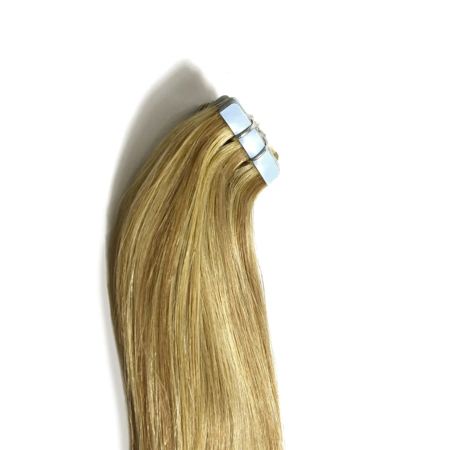 Tape in Remy Human Hair Extensions Biscuit Blondey (#18/613) - Image 2