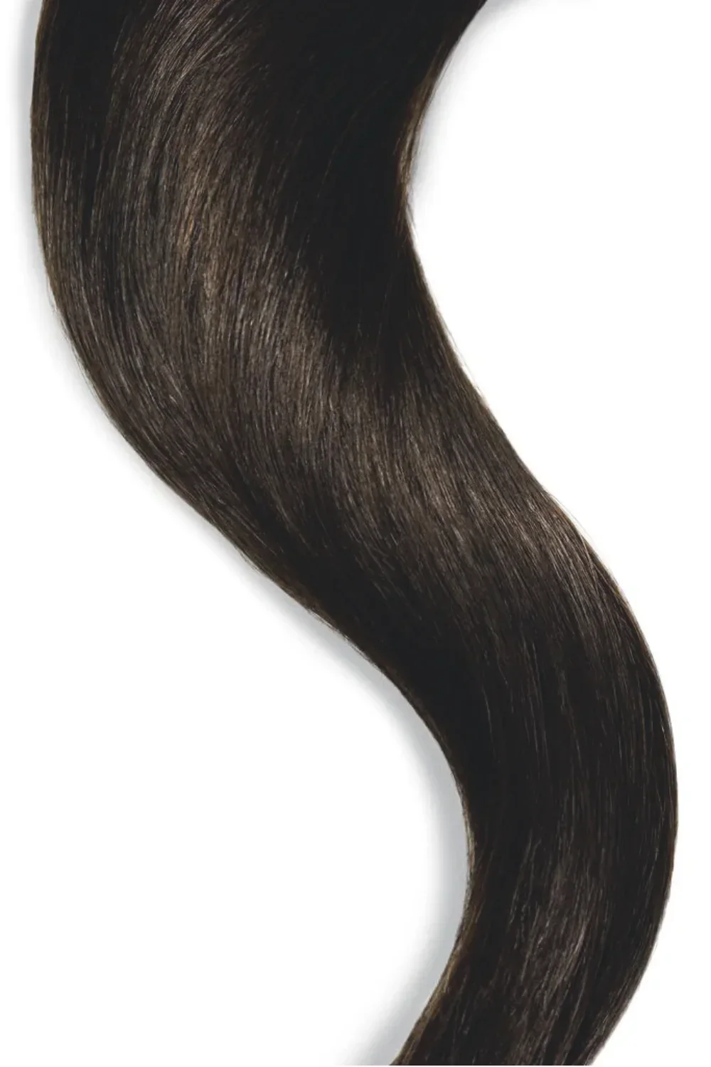 Tape in Remy Human Hair Extension Dark Brown (#3) - Image 3
