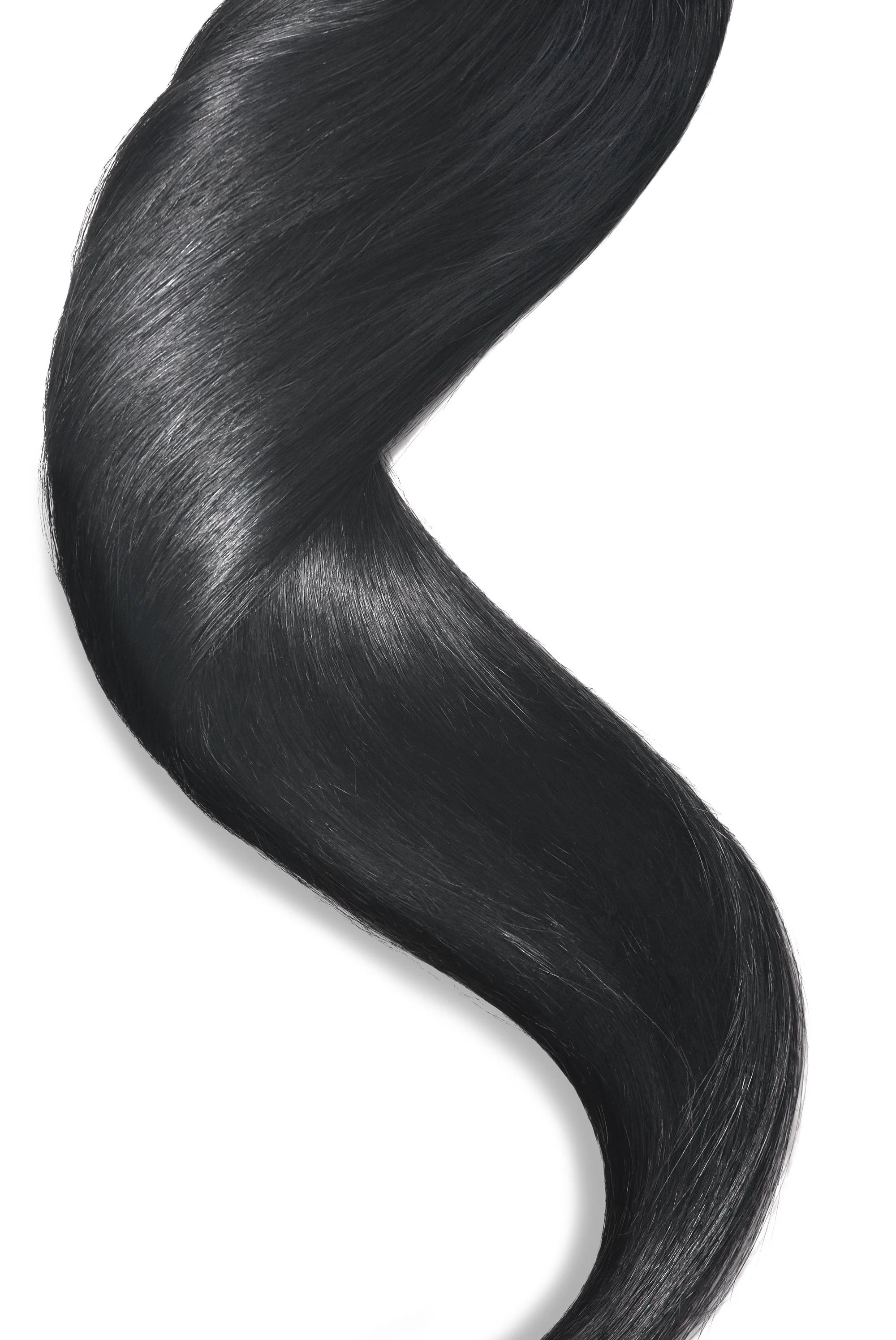 Tape In Hair Extensions Jet Black (#1) - Image 3