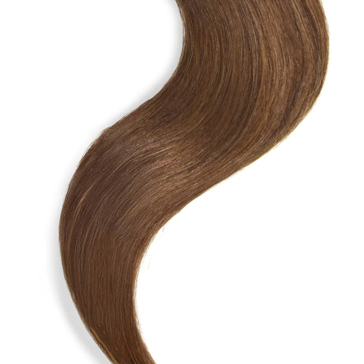 Tape in Human Hair Extensions Chestnut Brown (#6) - Image 3