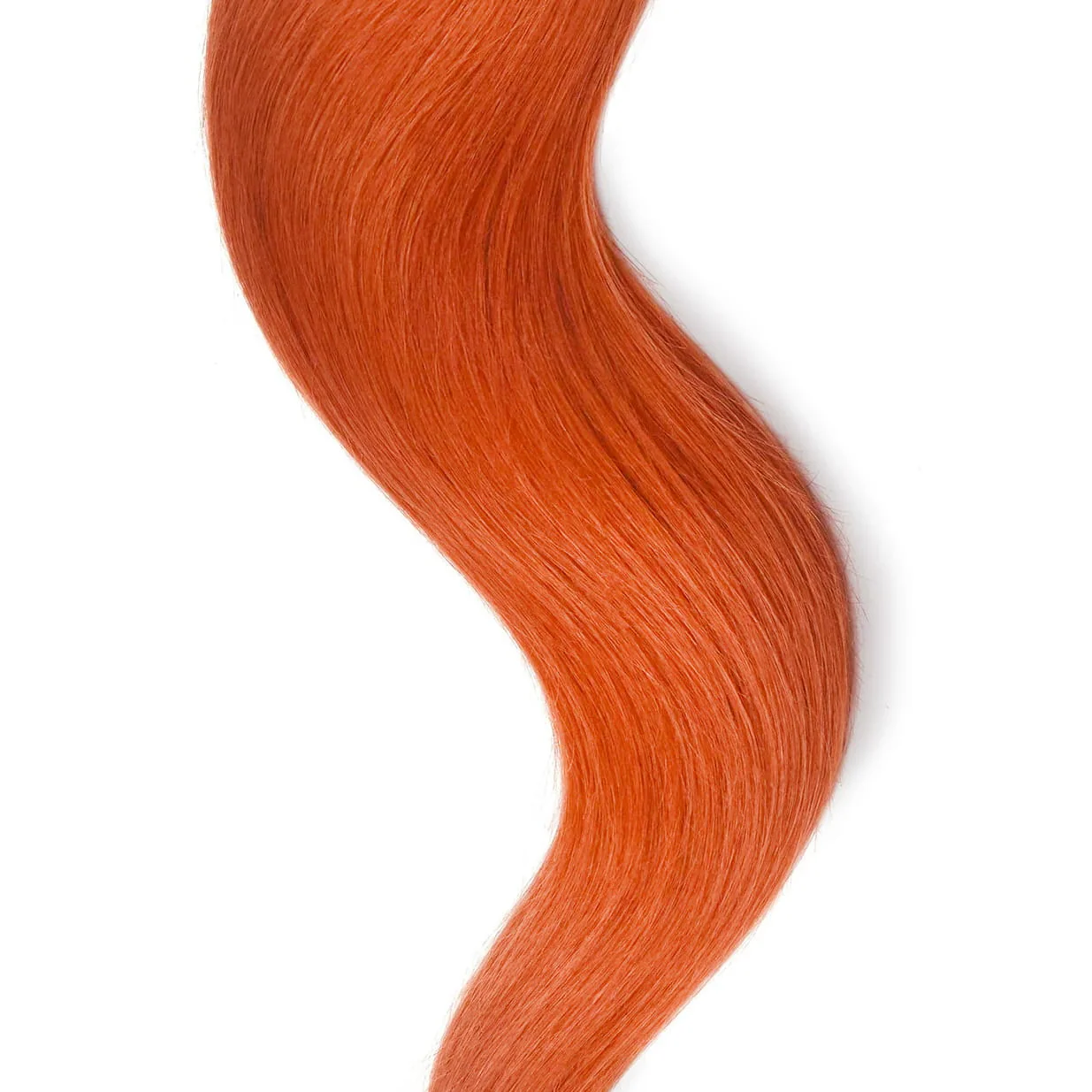 Tape in Remy Human Hair Extensions - Flaming Ginger (#350) - Image 3