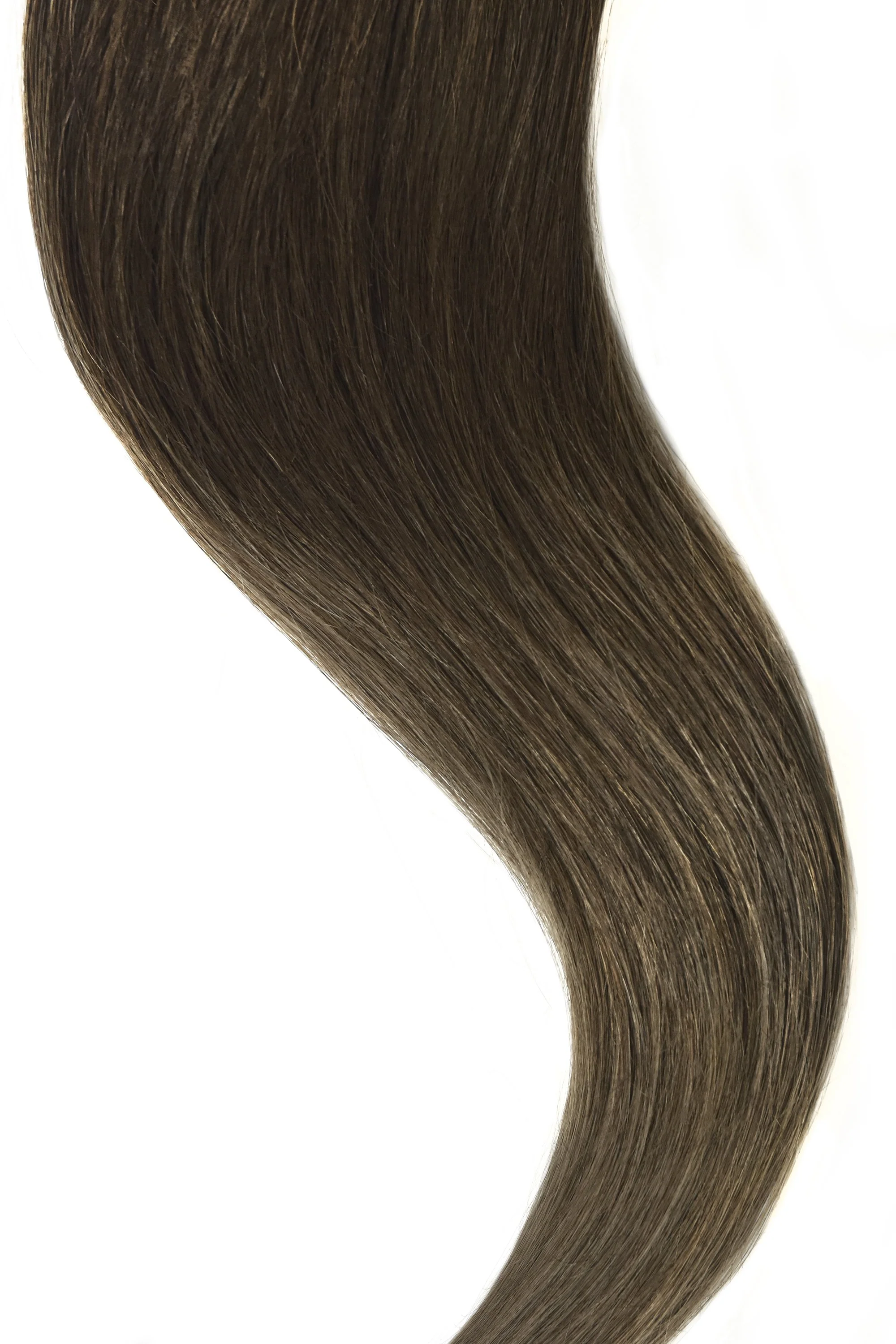 Tape in Remy Human Hair Extensions - Ash Brown (#9) - Image 3