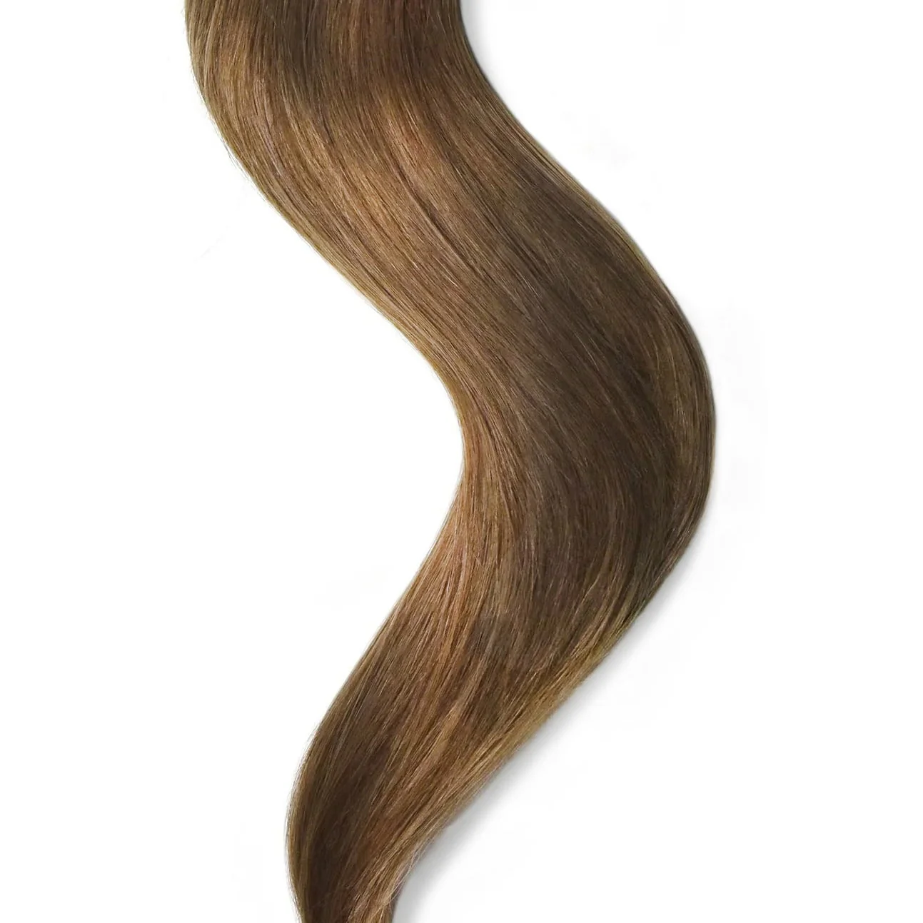 Tape in Remy Human Hair Extension Medium Ash Brown (#8) - Image 3