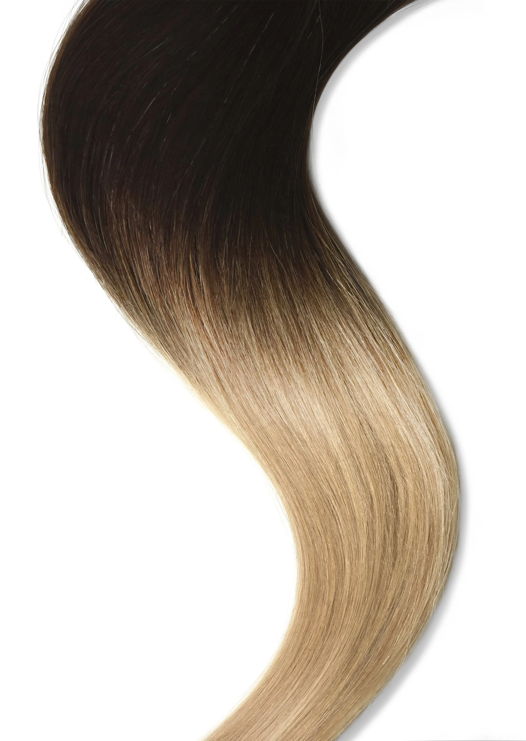 Tape in Remy Human Hair Extensions Chocolate Honey Ombre (#T4/27) - Image 3